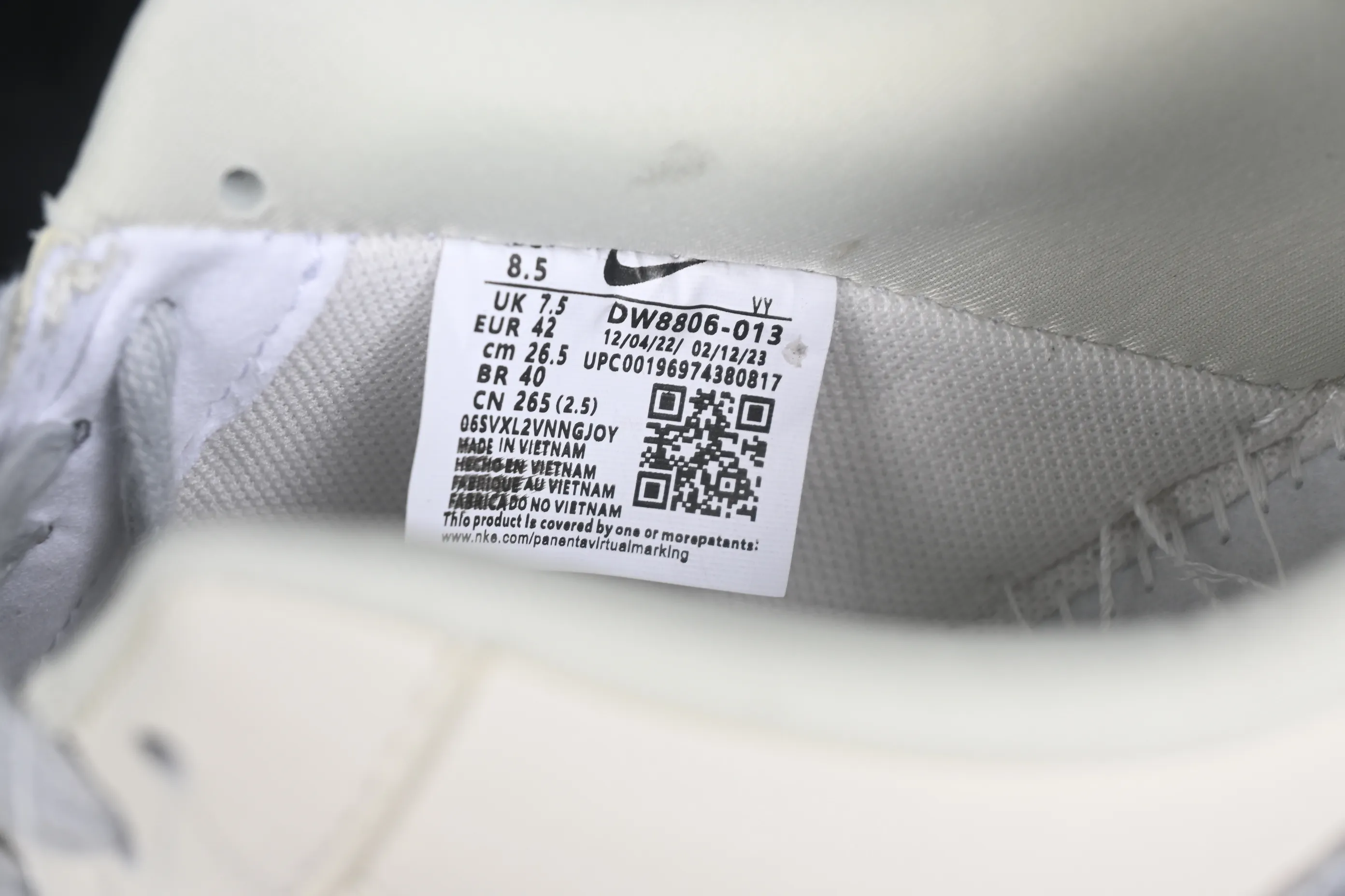 All categories Nk Air Force 1 Air Force series Nk Air Force 1 Low Air Force low-top Nike Air Force 1'07 Low joint model Air Force 1 low-top casual sneakers DW8806-013